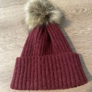 Maroon/Burgundy Winter Beanie